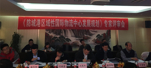 《防城港区域性国际物流中心发展规划》项目顺利通过评审